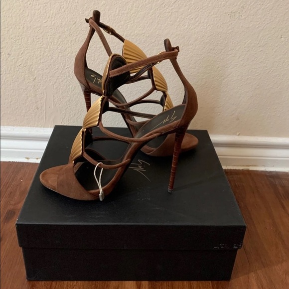 ❗️SOLD❗️Giuseppe Zanotti Women's Brown Shelly - Picture 3 of 4